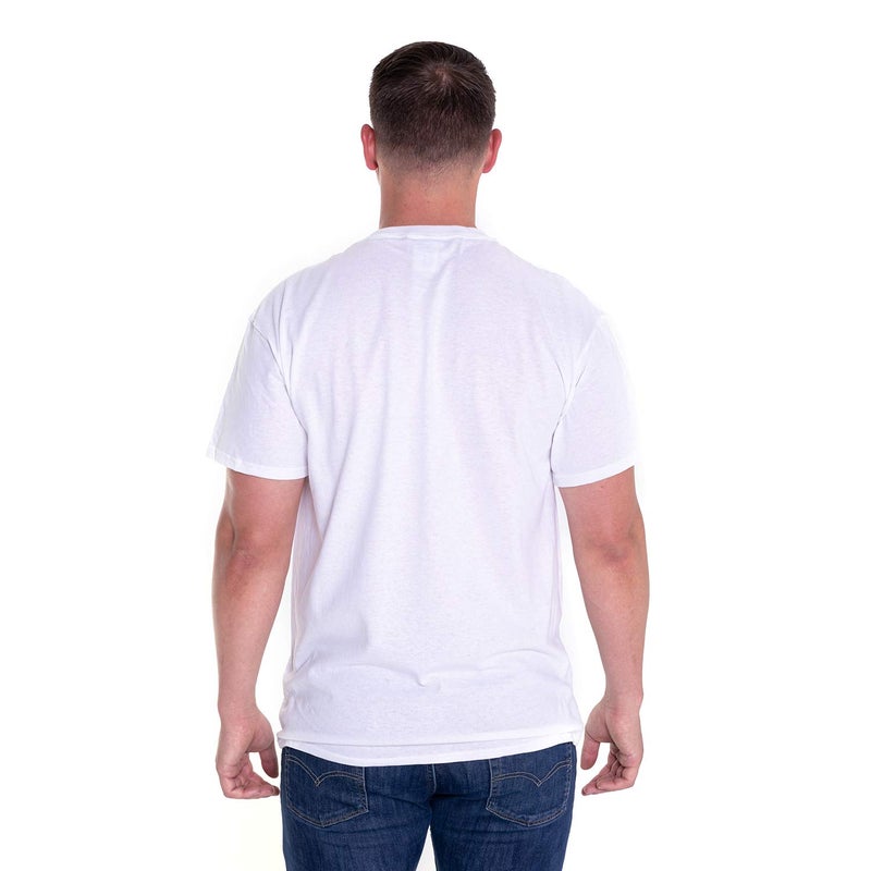 LIFEGUARD Officially Licensed Short Sleeve Crew Neck T-Shirt for Men Women Unisex Tee (M, White) - Image 3